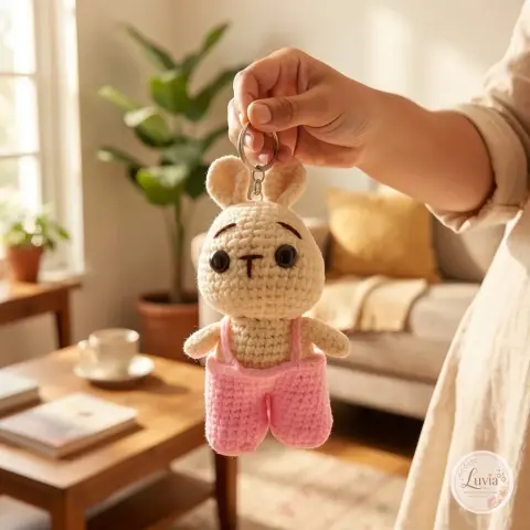 Cute Bunny — Handmade Crochet Bunny Toy, photo 3